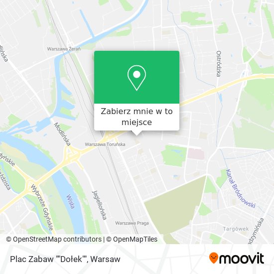 Mapa Plac Zabaw ""Dołek""