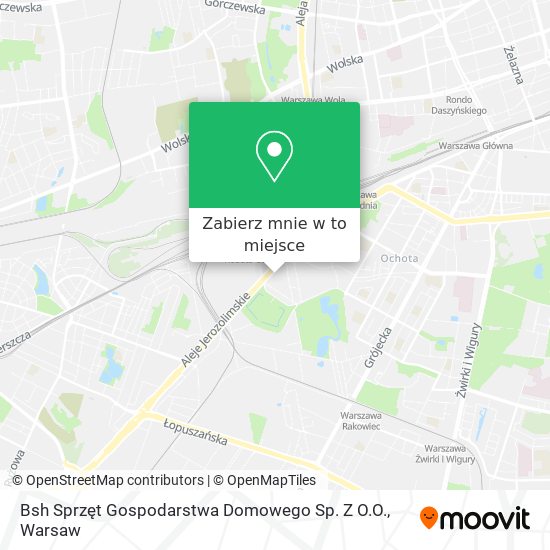 Mapa Bsh Sprzęt Gospodarstwa Domowego Sp. Z O.O.