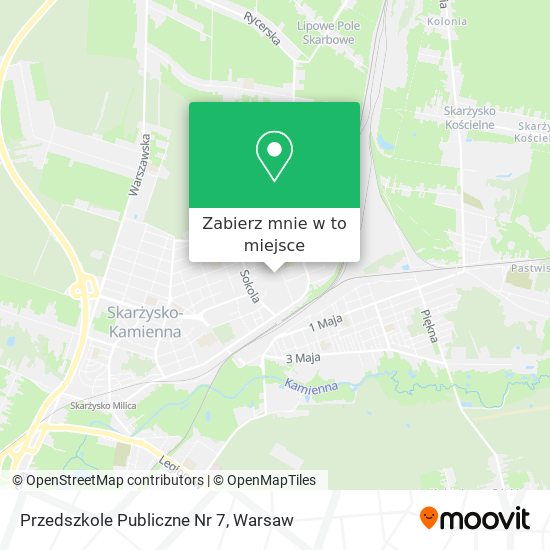 Mapa Przedszkole Publiczne Nr 7