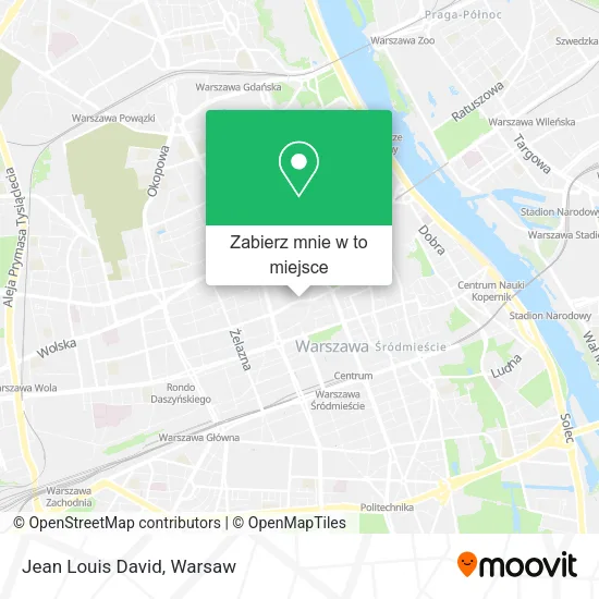 Mapa Jean Louis David