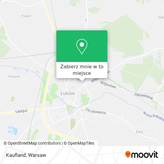 Mapa Kaufland