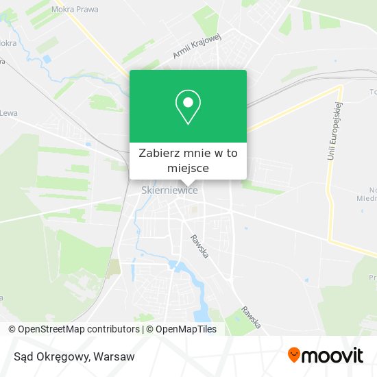 Mapa Sąd Okręgowy