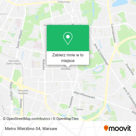 Mapa Metro Wierzbno 04