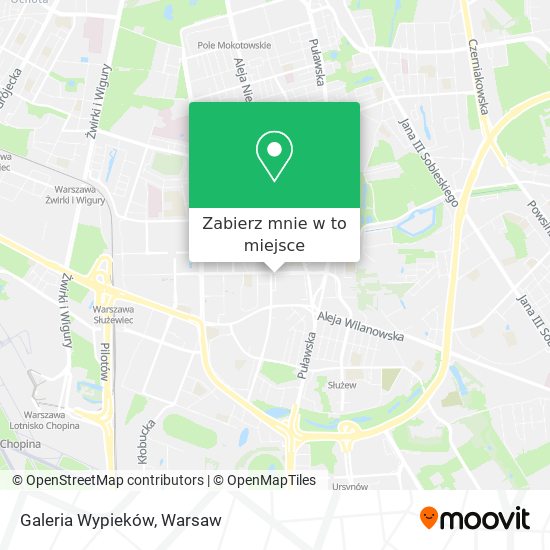 Mapa Galeria Wypieków