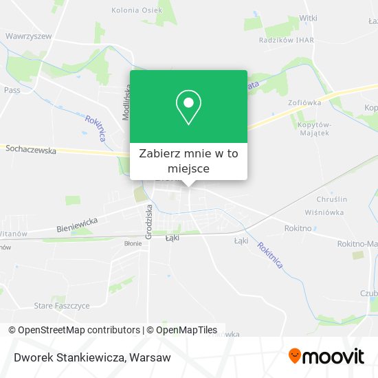 Mapa Dworek Stankiewicza