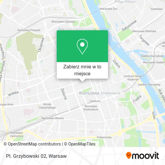 Mapa Pl. Grzybowski 02