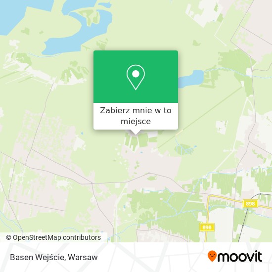 Mapa Basen Wejście