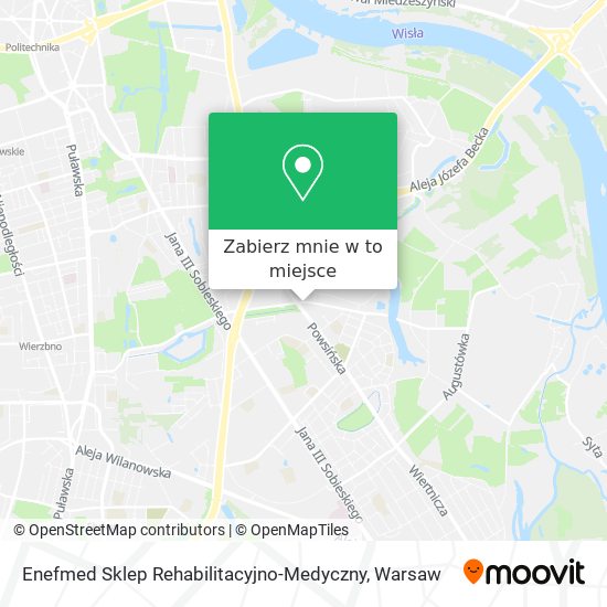 Mapa Enefmed Sklep Rehabilitacyjno-Medyczny