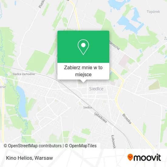 Mapa Kino Helios