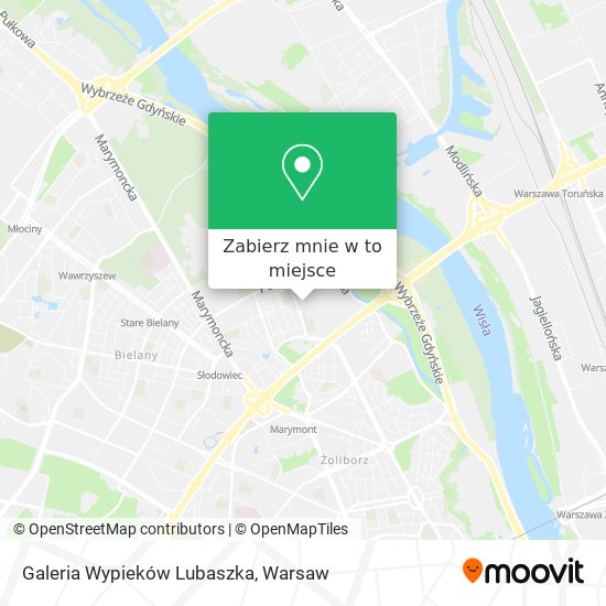 Mapa Galeria Wypieków Lubaszka