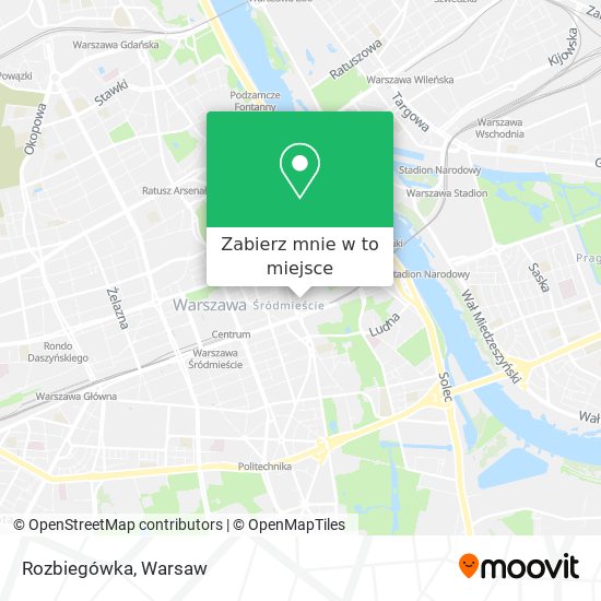 Mapa Rozbiegówka