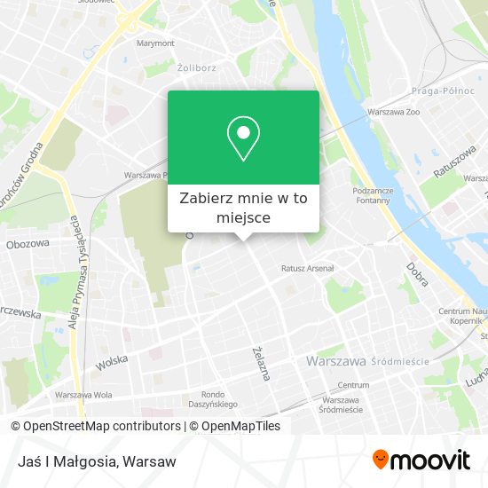 Mapa Jaś I Małgosia