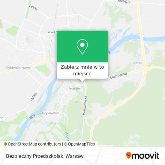 Mapa Bezpieczny Przedszkolak