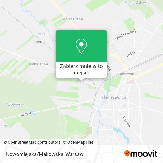 Mapa Nowomiejska/Makowska