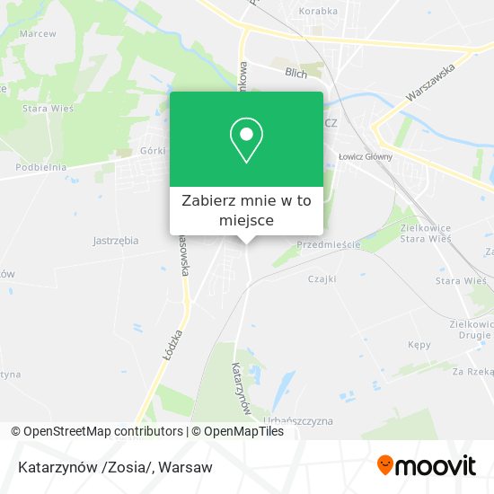 Mapa Katarzynów /Zosia/