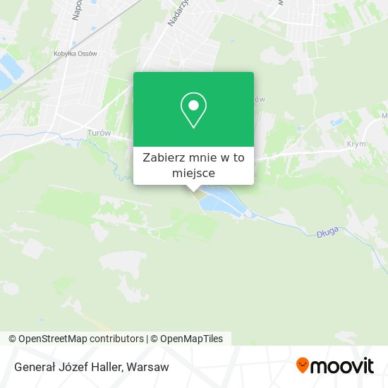 Mapa Generał Józef Haller