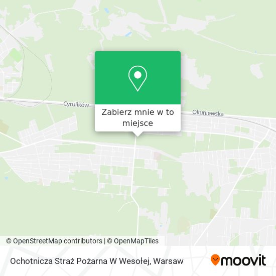 Mapa Ochotnicza Straż Pożarna W Wesołej