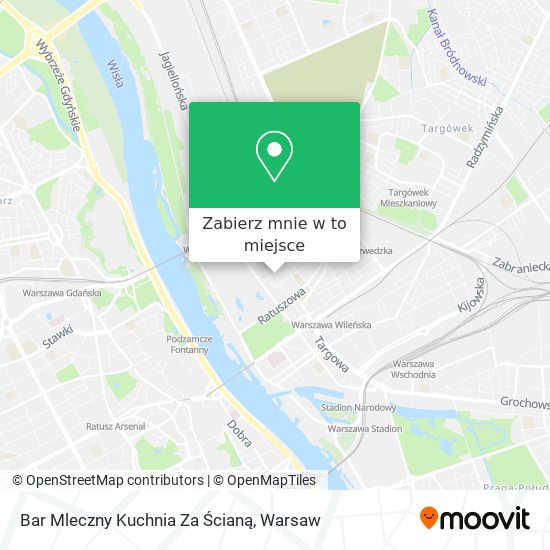 Mapa Bar Mleczny Kuchnia Za Ścianą