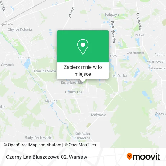 Mapa Czarny Las Bluszczowa 02