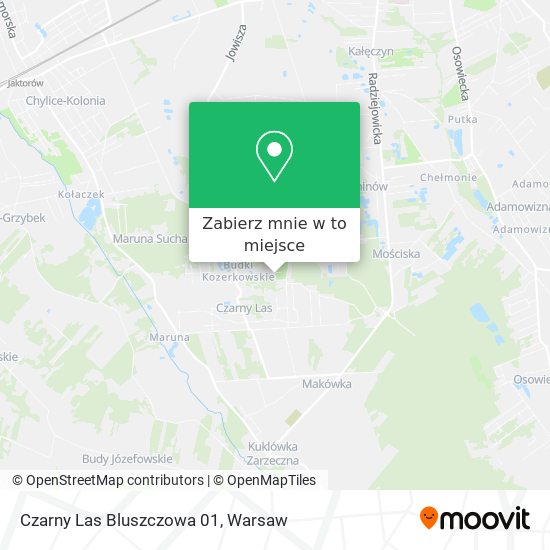 Mapa Czarny Las Bluszczowa 01