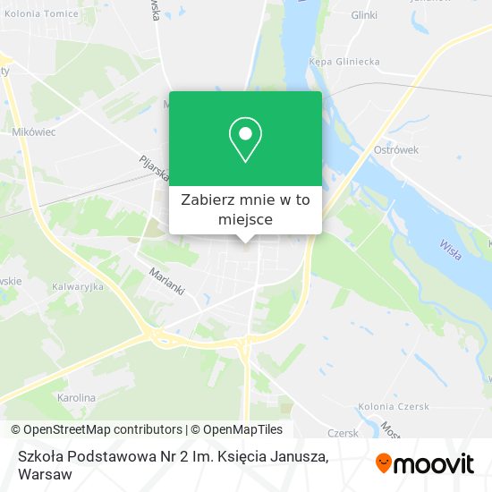 Mapa Szkoła Podstawowa Nr 2 Im. Księcia Janusza