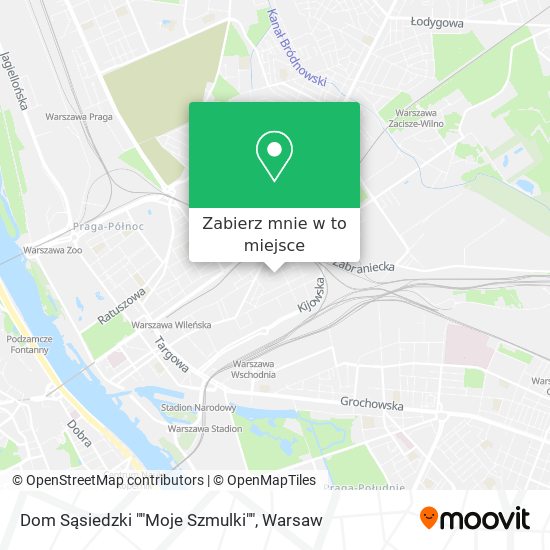 Mapa Dom Sąsiedzki ""Moje Szmulki""