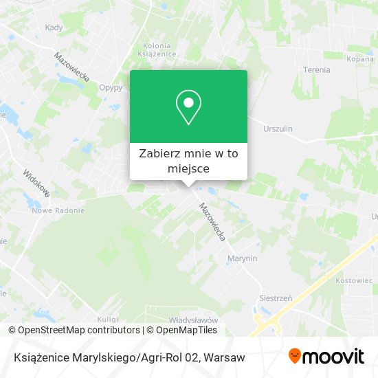 Mapa Książenice Marylskiego / Agri-Rol 02