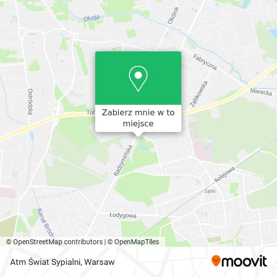 Mapa Atm Świat Sypialni