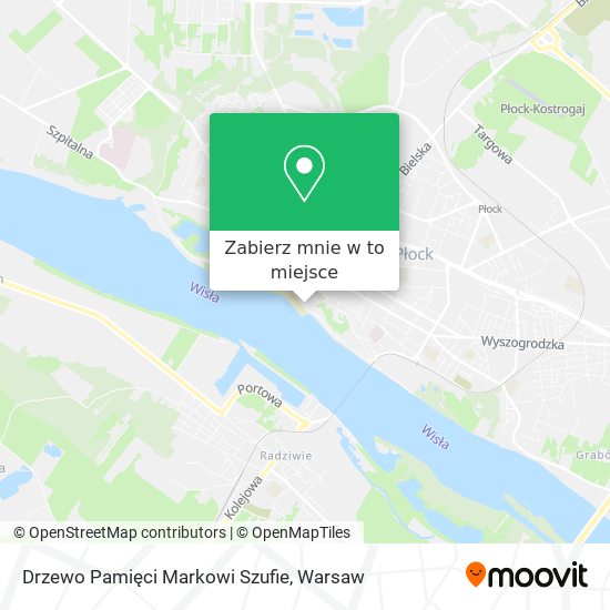 Mapa Drzewo Pamięci Markowi Szufie