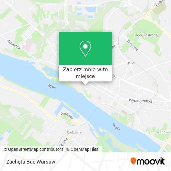 Mapa Zachęta Bar