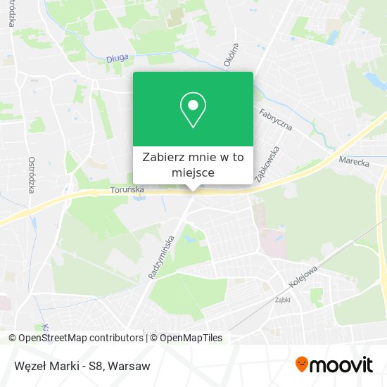 Mapa Węzeł Marki - S8