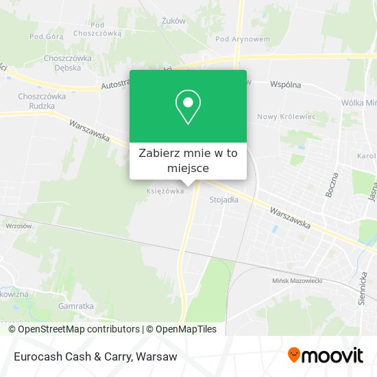 Mapa Eurocash Cash & Carry