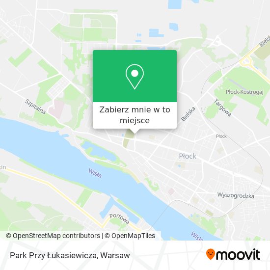 Mapa Park Przy Łukasiewicza