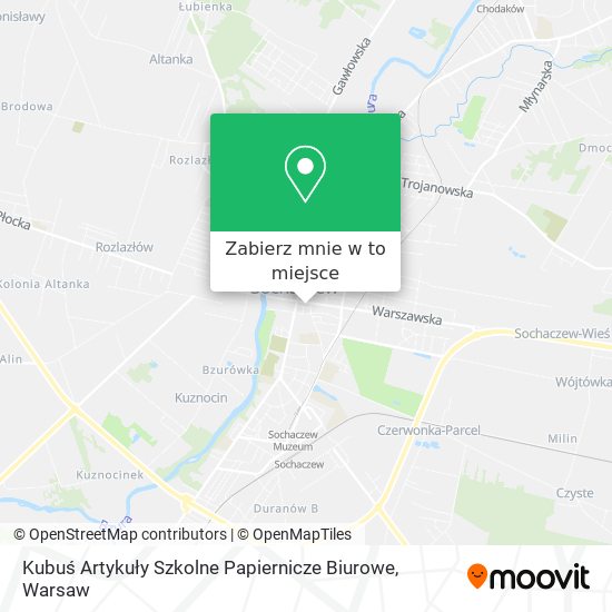 Mapa Kubuś Artykuły Szkolne Papiernicze Biurowe