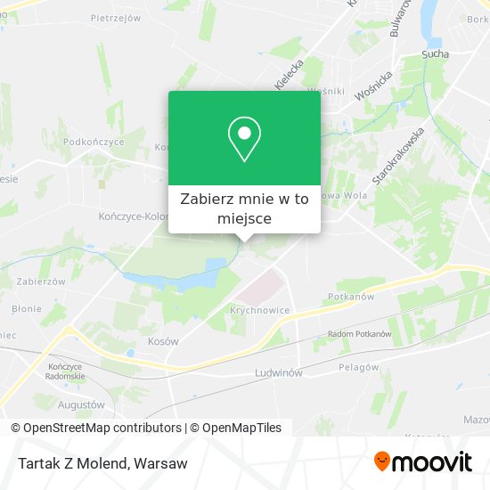 Mapa Tartak Z Molend