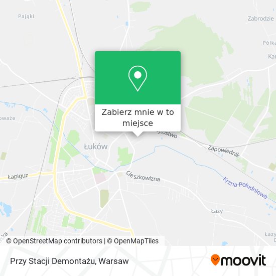 Mapa Przy Stacji Demontażu