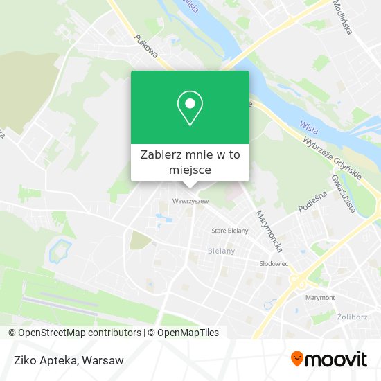 Mapa Ziko Apteka