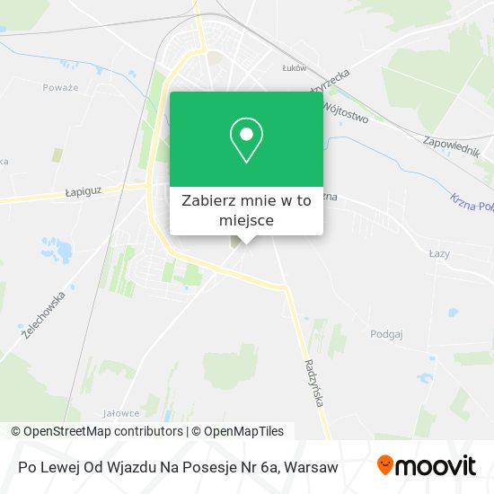 Mapa Po Lewej Od Wjazdu Na Posesje Nr 6a