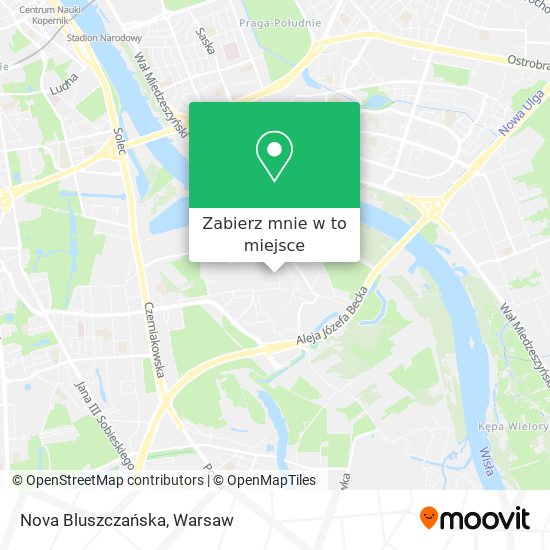 Mapa Nova Bluszczańska