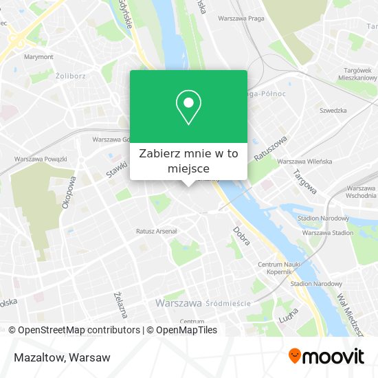 Mapa Mazaltow