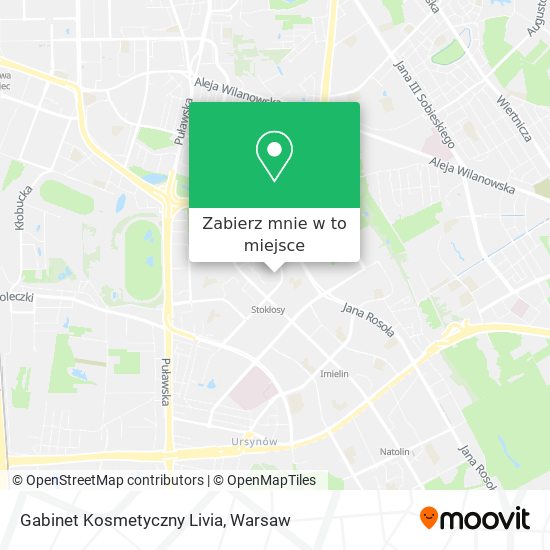 Mapa Gabinet Kosmetyczny Livia