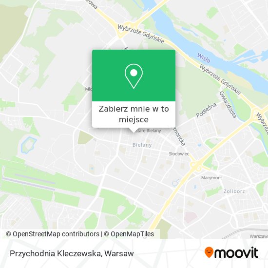 Mapa Przychodnia Kleczewska