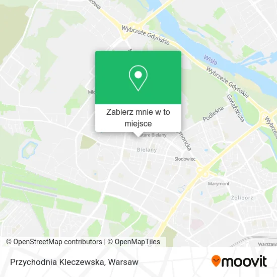 Mapa Przychodnia Kleczewska