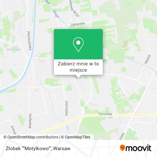 Mapa Żłobek ""Motylkowo""