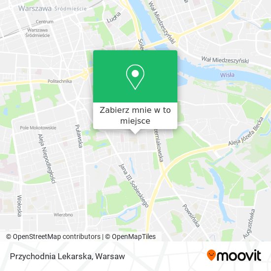 Mapa Przychodnia Lekarska