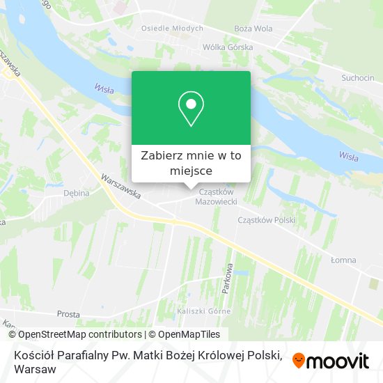 Mapa Kościół Parafialny Pw. Matki Bożej Królowej Polski