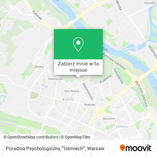 Mapa Poradnia Psychologiczna ""Uśmiech""