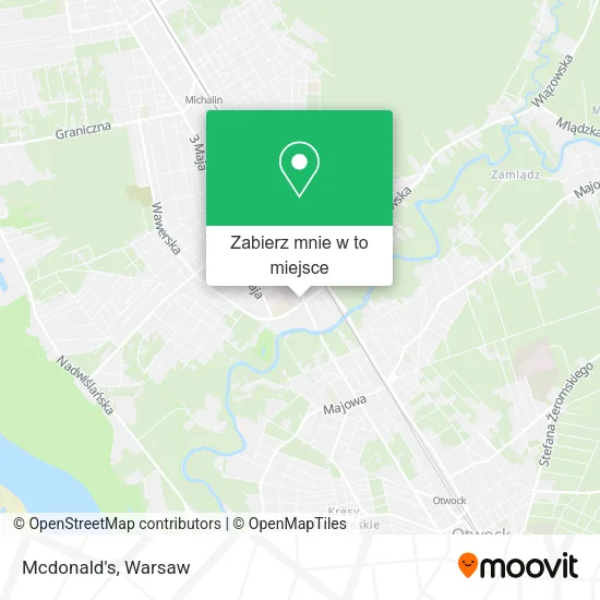 Mapa Mcdonald's