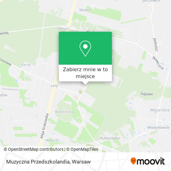 Mapa Muzyczna Przedszkolandia