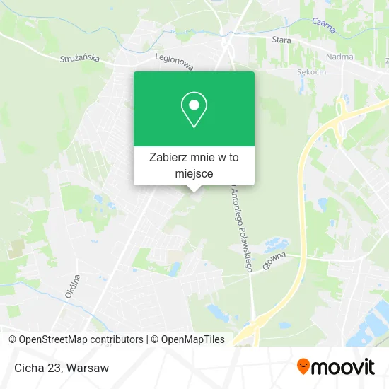 Mapa Cicha 23
